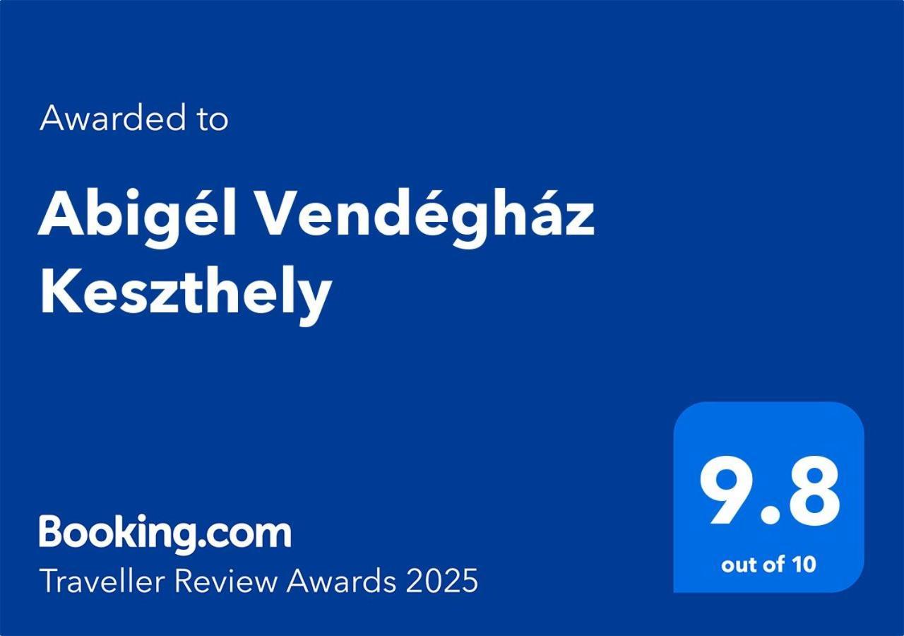 Abigel Vendeghaz Keszthely 빌라 외부 사진
